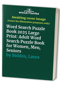 Word Search Puzzle Book 2025 Large Print 