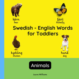 Swedish - English Words for Toddlers - Animals 