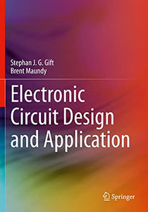Electronic Circuit Design and Application 