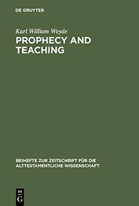 Prophecy and Teaching 