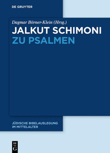 Jalkut Schimoni Zu Den Psalmen 