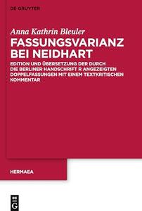 Fassungsvarianz bei Neidhart 