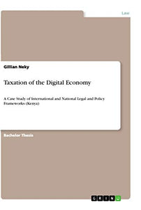 Taxation of the Digital Economy 