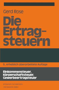 Die Ertragsteuern 