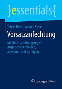Vorsatzanfechtung 
