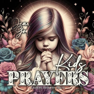 Kids Prayers Coloring Book for Adults 