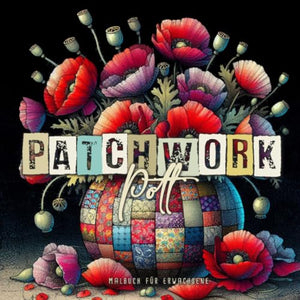 Patchwork Pots Coloring Book for Adults 