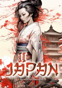 Japan Coloring Book for Adults 2 