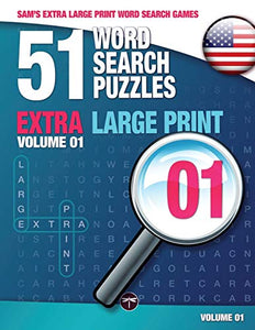 Sam's Extra Large Print Word Search Games 