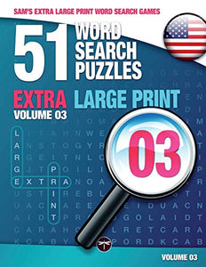Sam's Extra Large-Print Word Search Games 