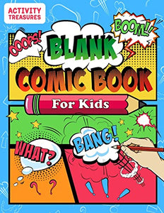 Blank Comic Book For Kids 