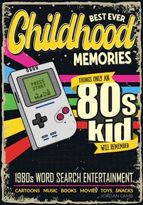 Best Ever Childhood Memories 1980s Word Search Entertainment 