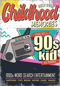 Best Ever Childhood Memories 1990s Word Search Entertainment 