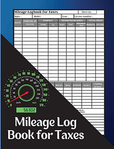Mileage Log Book for Taxes 