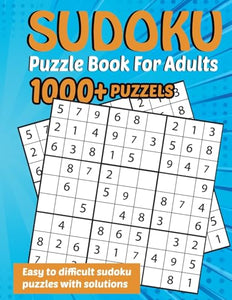 Sudoku Puzzle Book for Adults 