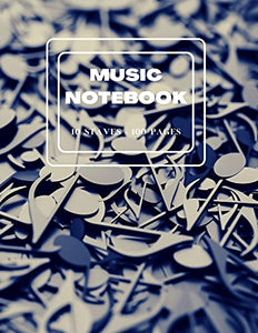 Blank Sheet Music Notebook 