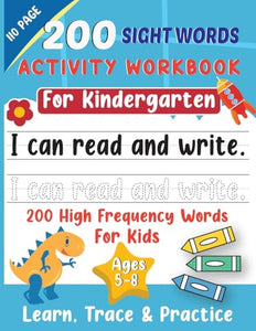 200 Sight Words Activity Book 