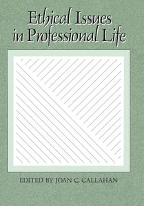 Ethical Issues in Professional Life 