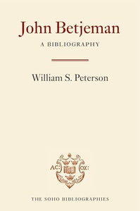 John Betjeman: A Bibliography 