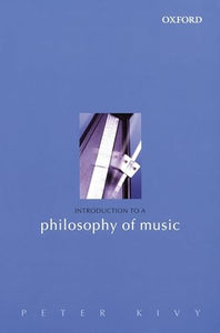 Introduction to a Philosophy of Music 