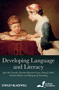 Developing Language and Literacy 