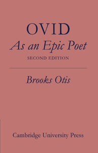 Ovid As An Epic Poet 