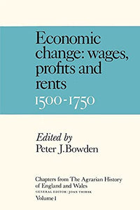 Chapters from The Agrarian History of England and Wales: Volume 1, Economic Change: Prices, Wages, Profits and Rents, 15001750 