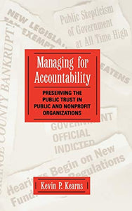 Managing for Accountability 
