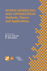 System Modelling and Optimization 