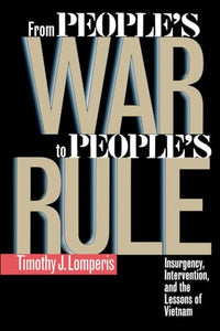 From People's War to People's Rule 