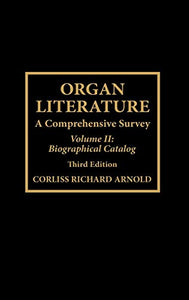 Organ Literature 