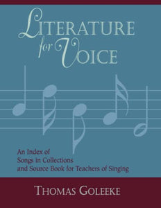 Literature for Voice 