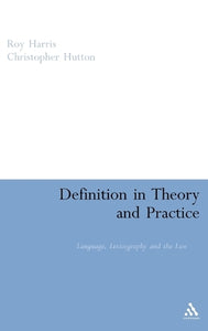 Definition in Theory and Practice 