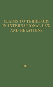 Claims to Territory International Law 
