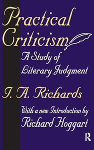 Practical Criticism 