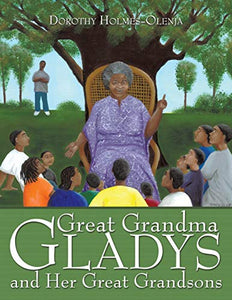 Great Grandma Gladys and Her Great Grandsons 