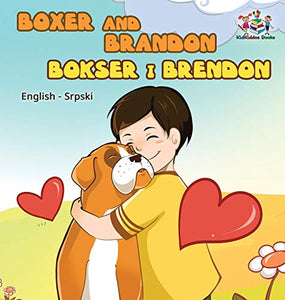 Boxer and Brandon (English Serbian children's book) 