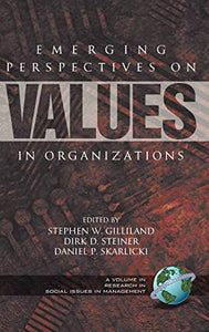 Emerging Perspectives on Values in Organizations 