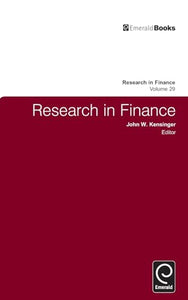 Research in Finance 