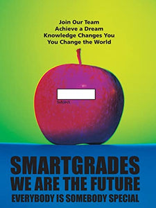 SMARTGRADES School Notebooks with Study Skills, RED APPLE, 