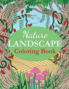 Nature Landscape Coloring Book 