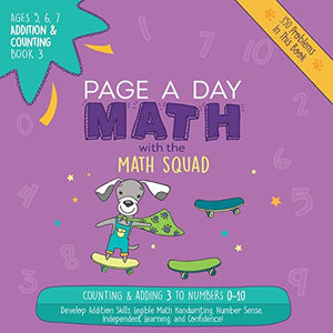 Page A Day Math Addition & Counting Book 3 