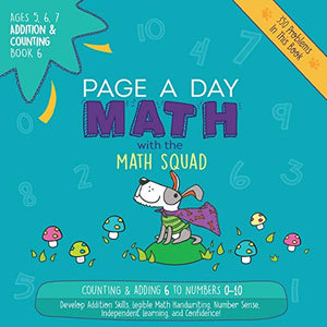 Page A Day Math Addition & Counting Book 6 