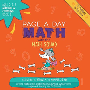 Page A Day Math Addition & Counting Book 9 