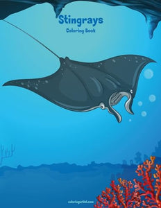 Stingrays Coloring Book 1 