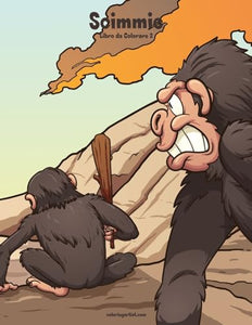 Scimmie Libro da Colorare 2 