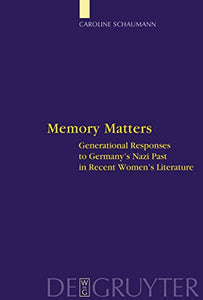 Memory Matters 