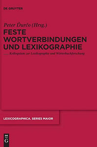 Feste Wortverbindungen und Lexikographie 