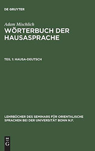Wrterbuch der Hausasprache, Teil 1, Hausa-Deutsch 