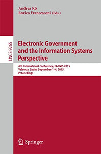 Electronic Government and the Information Systems Perspective 